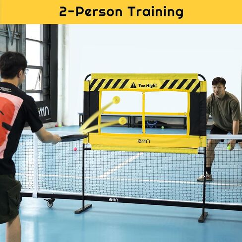 A11N Pickleball Training Net- Master Your Pickleball Skills: Dink, Drop, Control and Chop - Durable, Stable and Easy Set up in Kuwait