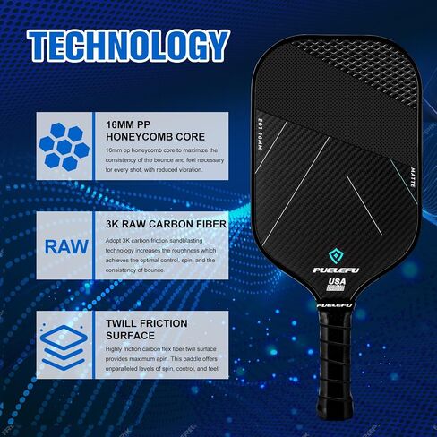 3K Carbon Fiber Pickleball Paddle in Saudi Arabia