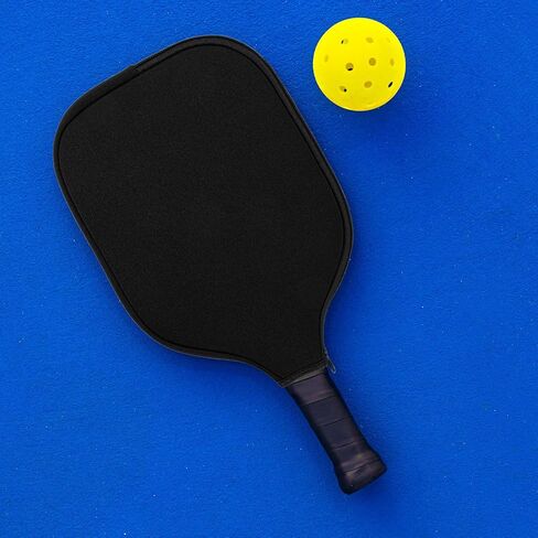 غطاء مجداف Pickleball، قطعة واحدة من الغطاء المناسب العالمي، ملحقات مجداف Pickleball، حقيبة تخزين مجداف أسود، غطاء من النيوبرين يمنع الخدوش، ملحق حماية متين in Saudi Arabia