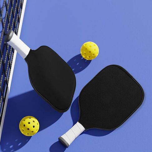 غطاء مجداف Pickleball، قطعة واحدة من الغطاء المناسب العالمي، ملحقات مجداف Pickleball، حقيبة تخزين مجداف أسود، غطاء من النيوبرين يمنع الخدوش، ملحق حماية متين in Saudi Arabia