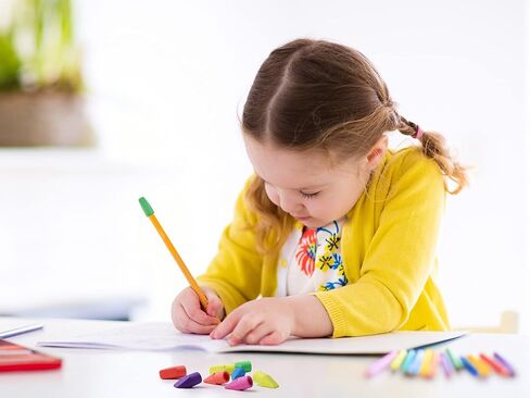 Pencil Erasers Caps Bulk, Ezzgol 128 Pcs Pencil Top Erasers Cap, White Color Arrowhead Caps Erasers Latex Free Pencil Eraser Toppers for Kids Teachers in Saudi Arabia