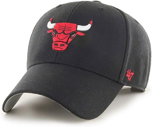 '47 Chicago Bulls NBA Black Team Brand MVP Curved Cap in Saudi Arabia