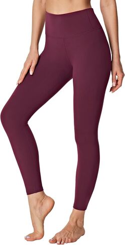 سراويل ضيقة للسيدات من Heathyoga مع جيب سراويل ضيقة ناعمة للنساء بخصر عالٍ سراويل يوجا للتحكم في البطن in Saudi Arabia