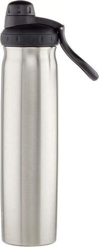 زجاجة بروسبكت مزدوجة الجدار من الفولاذ المقاوم للصدأ سعة 24 أونصة باللون الأسود 5233283 in Kuwait