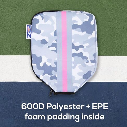Pickleball Paddle Cover | Protective Paddle Cover with Fence Hook & Zippered Pocket for Accessories | Universal Size Pickleball Paddle Case | Stay in Style with our Paddle Cover in Saudi Arabia
