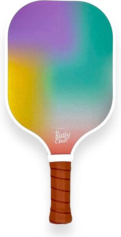 Rally Club Pickleball Paddles for Men Women | Carbon Fiber Polymer Honeycomb Composite Core | Lightweight Durable | Uniquely Designed Stylish for Singles Doubles in Saudi Arabia