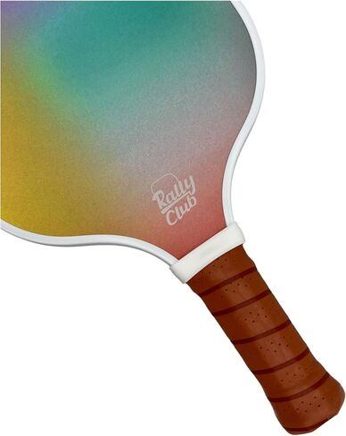 Rally Club Pickleball Paddles for Men Women | Carbon Fiber Polymer Honeycomb Composite Core | Lightweight Durable | Uniquely Designed Stylish for Singles Doubles in Saudi Arabia