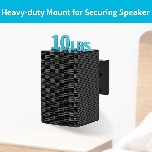 Universal Speaker Stand Height Adjustable Extend 33" to 42" - Speaker Stands Pair for Samsung, Vizio, Sony, Logitech and More Surround Sound Rear Speaker Stands with Speaker Wall Mount Holds to 12 Lbs in Saudi Arabia