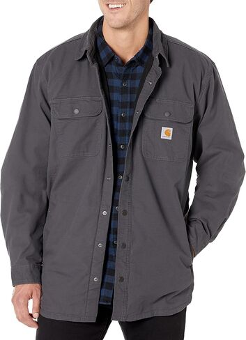 Carhartt Men's Flame Resistant Force Loose Fit Midweight Logo Sleeve Graphic Sweatshirt in Saudi Arabia