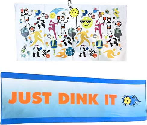 Pickleball Cooling Sweat Towel Men & Women, Just Dink It Funny, Quick Dry UV Protection Moisture Wicking in Saudi Arabia