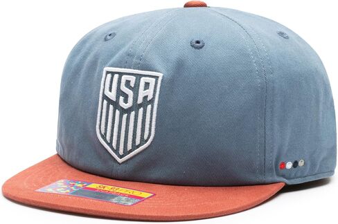 Team USA - قبعة/قبعة قابلة للتعديل للمنتخب الوطني لكرة القدم الأمريكية 'Swingman' (أزرق/أحمر) in Kuwait