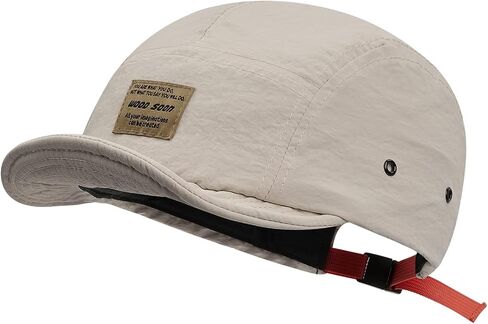 Clakllie Trucker Cap 5 Panel Baseball Caps Short Brim Dad Hats Flat Bill Caps Casual Running Cap Sun Hat Short Cadet Cap in Saudi Arabia