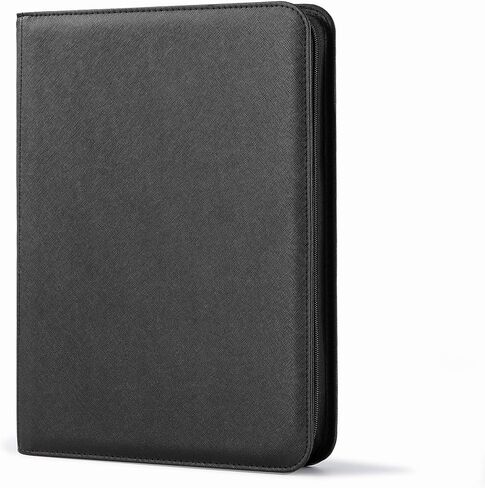 Trading Card Binder 4 Pocket,Card Collection Binder with 160 Side Loading Pockets,TCG Card Album Folder Fit for MTG,Yugioh & Baseball Football Sports Cards,Black in Saudi Arabia