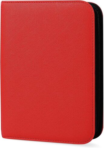 Trading Card Binder 4 Pocket,Card Collection Binder with 160 Side Loading Pockets,TCG Card Album Folder Fit for MTG,Yugioh & Baseball Football Sports Cards,Black in Saudi Arabia