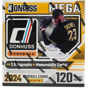 2024 Panini Donruss Baseball Mega Trading Card Box