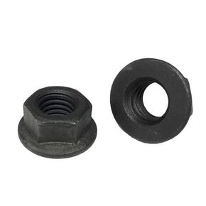 (25) 5/16-18 Hex Flange Nuts Grade 8 Phos & Oil