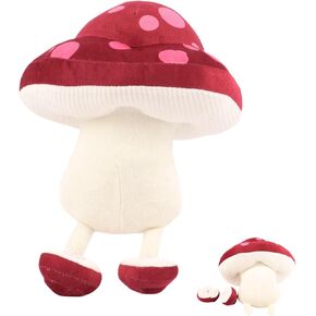 2024 Delicious in Dungeon Plush, 9.8" Walking Mushroom Plushies Toy for Fans Gift, Soft Stuffed Animal Pillow for Home Kids' Bedroom Decor, Birthday Christmas Halloween Choice for Boys Girls