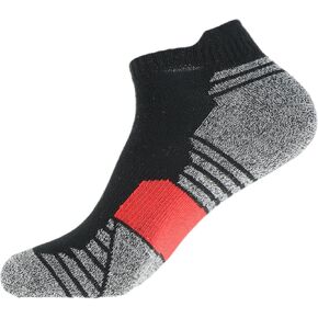 ATHX 5 Pairs Men's and Women's No Show Socks Low Cut Ankle Sock Short Socks Casual Cotton Socks