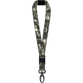 Nike Unisex - Adult Premium Lanyard, Oil Green/Coconut Milk, One Size EU