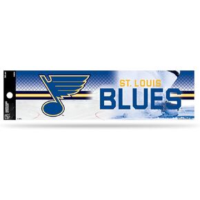 Rico Industries NHL Hockey St. Louis Blues 3" x 12" Bumper Sticker