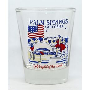 Palm Springs California Great American Cities Collection Shot Glass
