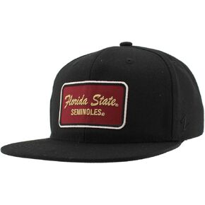ZHATS Standard NCAA Officially Licensed Hat Flat Snapback Z11 Brick Black, One Size