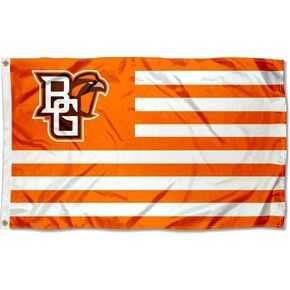 College Flags & Banners Co. Bowling Green State Falcons Stars and Stripes Nation Flag