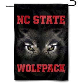 College Flags & Banners Co. NC State Wolfpack Eyes Garden Flag