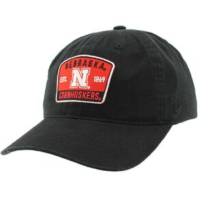 ZHATS Men's Standard NCAA Officially Licensed Hat Scholarship Patch Alternate Switchback, Secondary Team Color, One Size