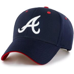 Fan Favorite Atlanta Braves Cap Adjustable Hat Navy