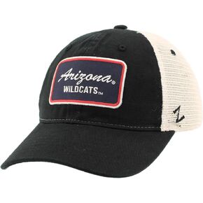 ZHATS Standard NCAA Officially Licensed Hat University Patch Brick Black, One Size