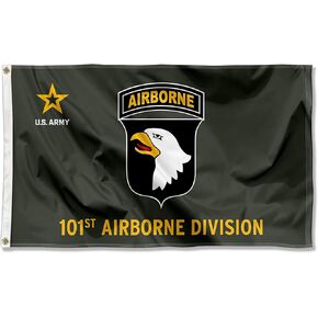College Flags & Banners Co. US Army 101st Airborne Division Banner Grommet 3x5 Flag