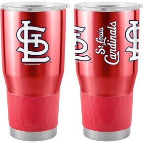 Logo Brands 527-S30T-1: St Louis Cardinals 30oz Full Color Gameday Stainless Tumbler in Kuwait