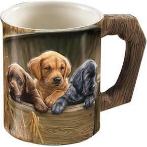 Wild Wings Sculpted Mug All Hands on Deck, Multicolor, 16 ounce