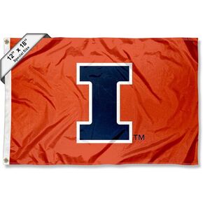 College Flags & Banners Co. Illinois Fighting Illini Boat and Nautical Flag