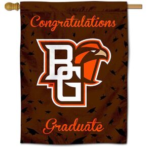 Bowling Green State Falcons College Graduation Gift Banner Flag