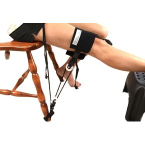 Knee Exerciser Pro-Dual Knee Pulley: Great Choice for Post Knee Surgery Therapy for preforming Extension and Flexion Exercises, TKA, ACL & Knee Contracture Rehab, POLEA DE RODILLA
