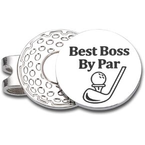 Boss Day Gifts for Women Men, Golf Gifts for Men Boss, Boss Gifts for Golf Lovers, Hat Clip Golf Accessories for Bosses Boss Lady Leader, Retirement Birthday for Boss