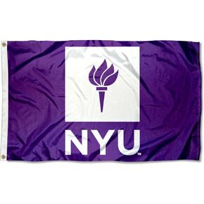 NYU Violets New York University Large College Flag