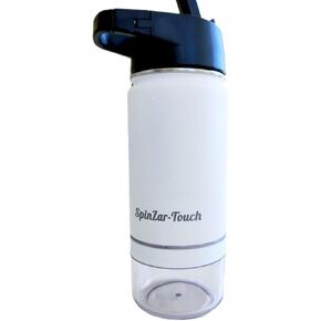 14oz stainless steel vacuum insulated Water bottle with snack box. 2 in 1 Insulated Water Bottle with Storage Container,Straw lid Water Bottle, Kids Water Bottle, Snack holder for Kids