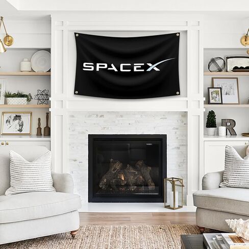 American Space flags 3x5 FT Logo Flag, Indoor Outdoor Decor Banner With 4 Brass Grommets Sign Flags (as14) in Saudi Arabia