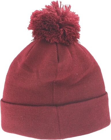 ZHATS NCAA Officially Licensed Pom Beanie Patch Defer Team Color in Kuwait
