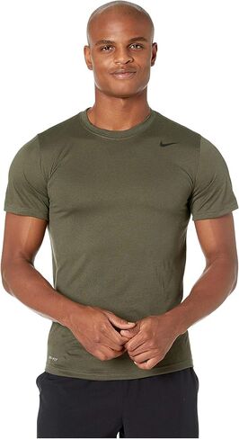 تيشيرت Nike Legend 2.0 بأكمام قصيرة Cargo Khaki/Mat Silver MD in Saudi Arabia