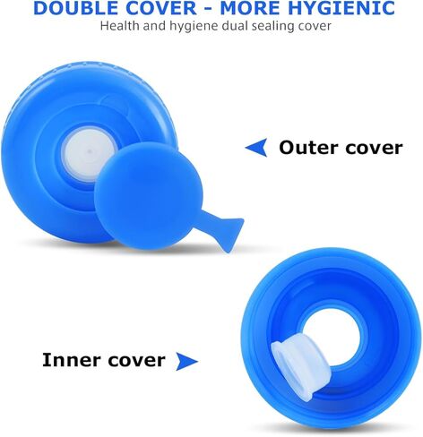 1.3 Gallon Water Jug, Water Bottle 1.3 Gallon, Reusable Leakproof Plastic Water Jug with Handle Large Capacity Handheld Water Jug for Home Gym Outdoor Hiking 5 Gallon Water in Kuwait