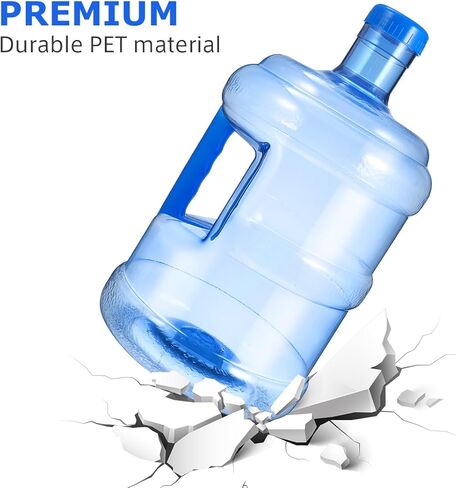 1.3 Gallon Water Jug, Water Bottle 1.3 Gallon, Reusable Leakproof Plastic Water Jug with Handle Large Capacity Handheld Water Jug for Home Gym Outdoor Hiking 5 Gallon Water in Kuwait