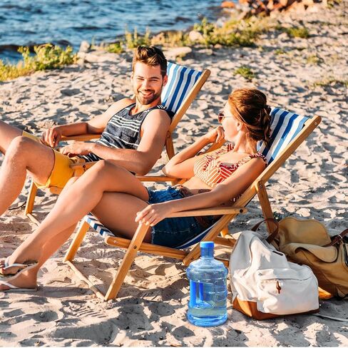 1.3 Gallon Water Jug, Water Bottle 1.3 Gallon, Reusable Leakproof Plastic Water Jug with Handle Large Capacity Handheld Water Jug for Home Gym Outdoor Hiking 5 Gallon Water in Kuwait