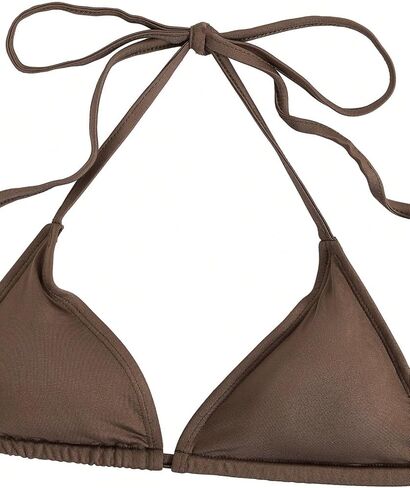 SOLY HUX Women's 2 Piece Swimsuits Bikini Set Sexy Swimwear Halter Triangle Bathing Suit in Saudi Arabia
