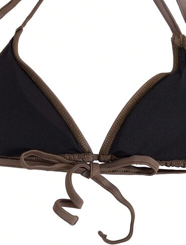 SOLY HUX Women's 2 Piece Swimsuits Bikini Set Sexy Swimwear Halter Triangle Bathing Suit in Saudi Arabia
