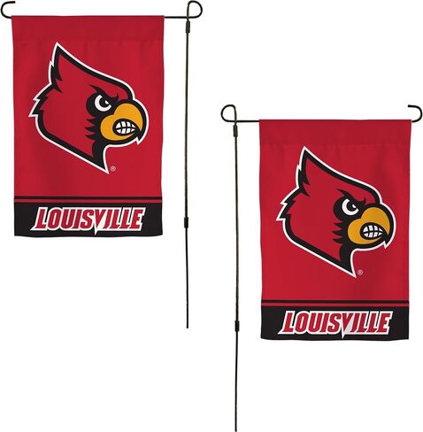 لافتة بطاقات علم كاردينالز U of L من Desert Cactus University of Louisville 100% بوليستر (تصميم A) in Saudi Arabia