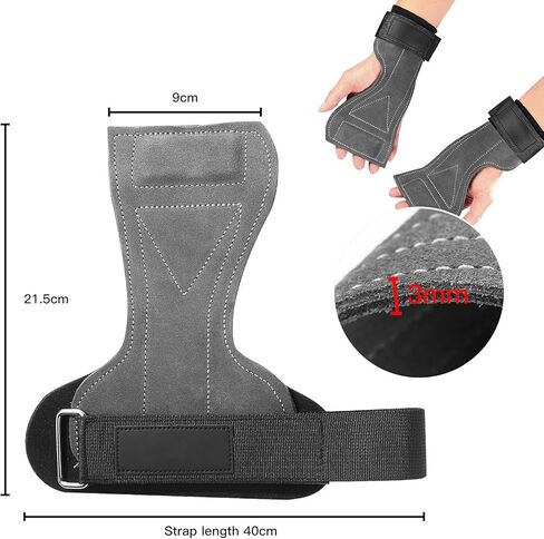 أحزمة رفع من YardGo، أشرطة تدريب القوة ورفع الطاقة ومضادة للانزلاق، معدات حماية المعصم للياقة البدنية ورفع الأثقال، حزام معزز للتمرين للرجال والنساء وصالة الألعاب الرياضية in Kuwait